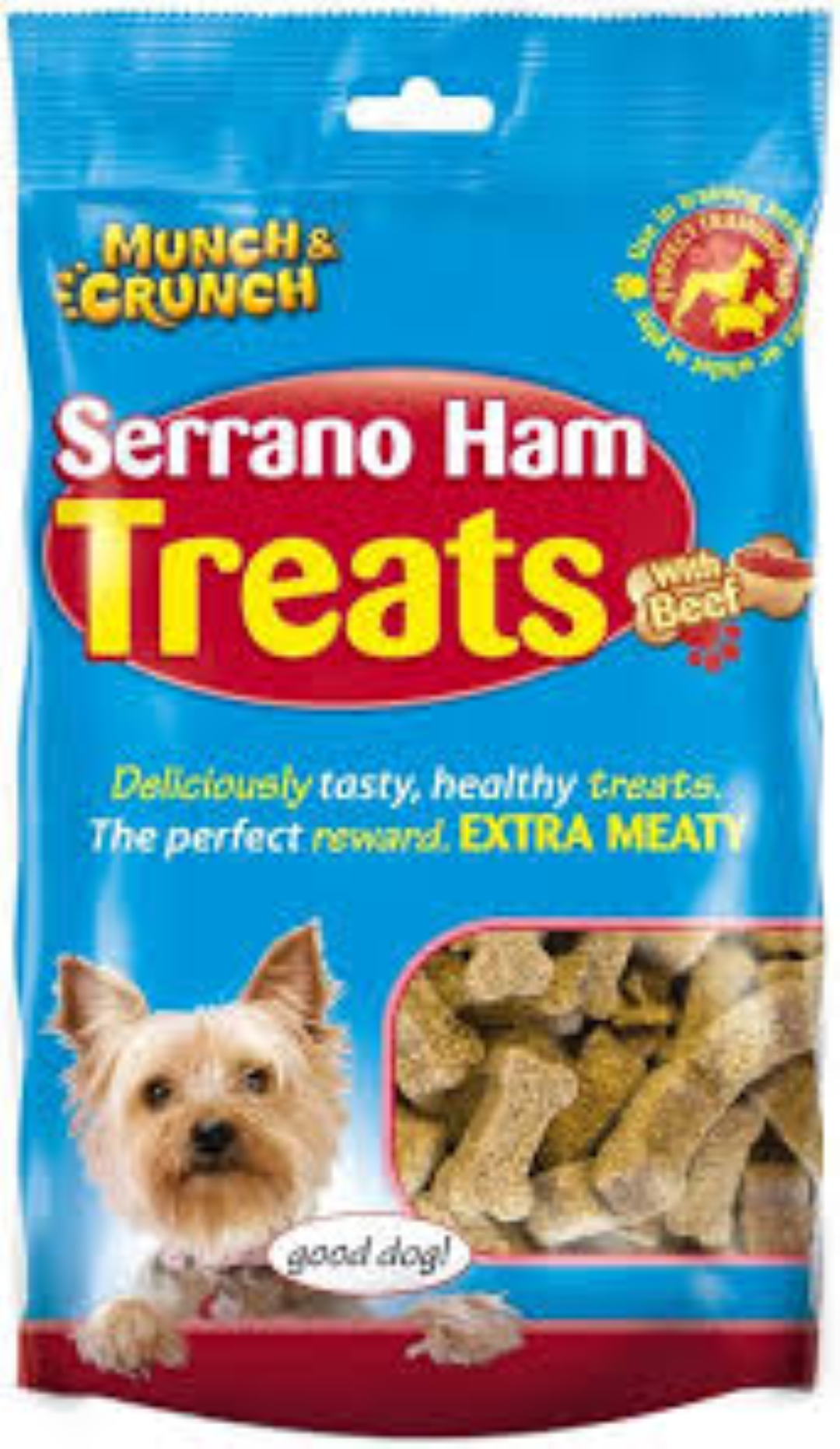 MUNCH & CRUNCH S.HAM TREAT BEEF 175G